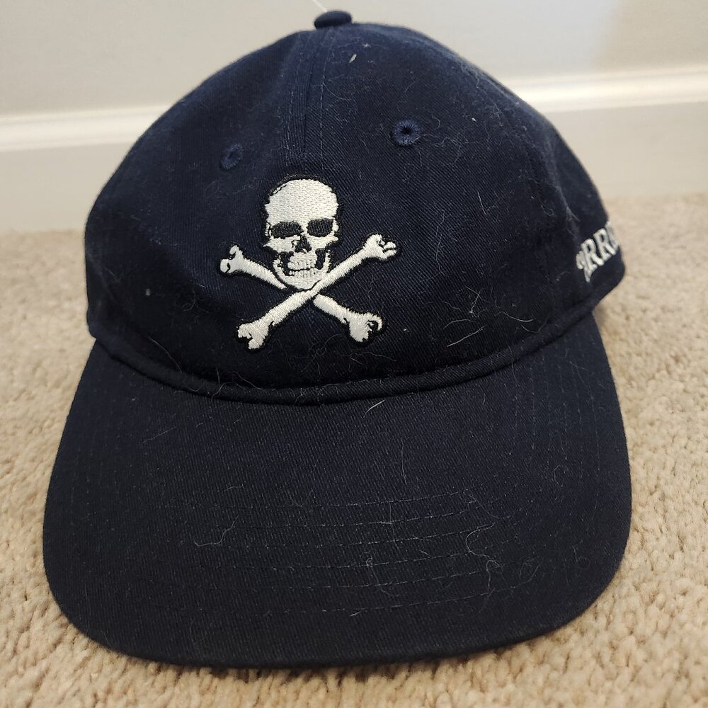 Baseball Cap Skull and Crossbones - Cotton Adjustable Baseball Hat